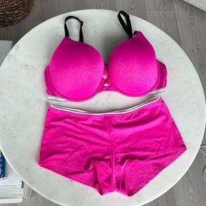 Victoria’s Secret Perfect Shape Bra with matching Shortie underwear